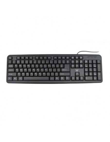 TECLADO USB EWENT PORTUGUES NEGRO TECLADO USB EWENT PORTUGUES NEGRO