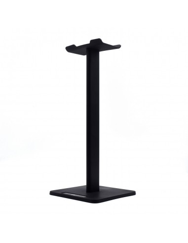 SOPORTE AURICULARES EWENT PARA ESCRITORIO NEGRO