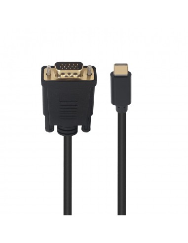CABLE CONVERTIDOR EWENT USB-C A VGA MACHO 1080p 60Hz 1,8M