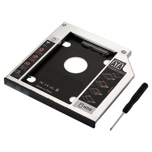 MARCO DE INSTALACION EWENT PARA SSD HDD SATA III 9,5 MM DE ALTURA 2