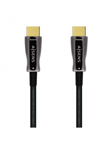 CABLE HDMI AISENS V2.1 OPTICO ACTIVO AOC 8K60HZ M M 40M NEGRO