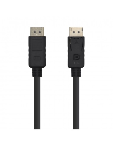 CABLE DISPLAYPORT AISENS V1.4 8K60HZ M M NEGRO 2.0M
