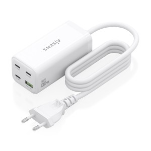 CARGADOR GAN AISENS SOBREMESA 100W 3XUSB-C PD3.0 QC4.0 QC5.0 USB-A QC3.0 2