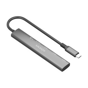 USB-C DOCK AISENS 5 EN 1 USB-C A 1XHDMI 2XUSB-A 1XUSB-C 1XPD 15CM 2
