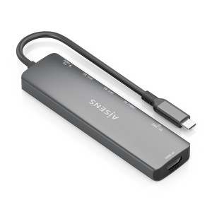 USB-C DOCK AISENS 7 EN 1 USB-C A HDMI 2XUSB-A USB-C PD 100W SD MICRO SD 2