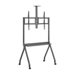 SOPORTE AISENS SUELO RUEDAS BANDEJA CAMARA PANTALLA 120KG 55-100