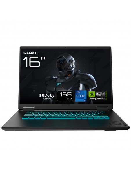 PORTATIL GIGABYTE A16 CWHI3ES864SD I7-13620H  RTX5070 32GB 1TB 16" WUXGA FreeDOS