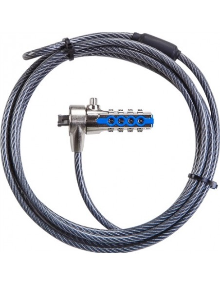 CABLE SEGURIDAD TARGUS PARA PORTATIL COMBINACION DEFCON