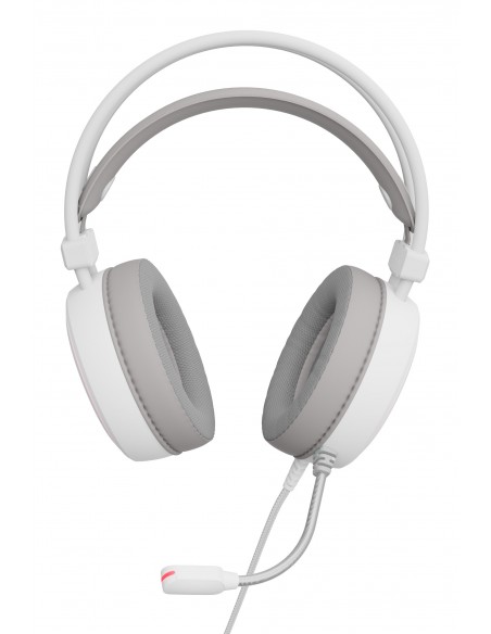 AURICULARES GAMING GENESIS NEON 613 G2 2.0 RGB BLANCO