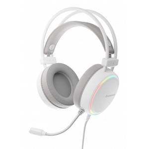 AURICULARES GAMING GENESIS NEON 613 G2 2.0 RGB BLANCO 2
