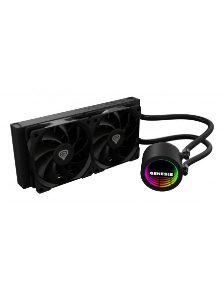 VENTILADOR GENESIS REFRIGERACION LIQUIDA HYDRIA 240 120MM + PASTA TERMICA