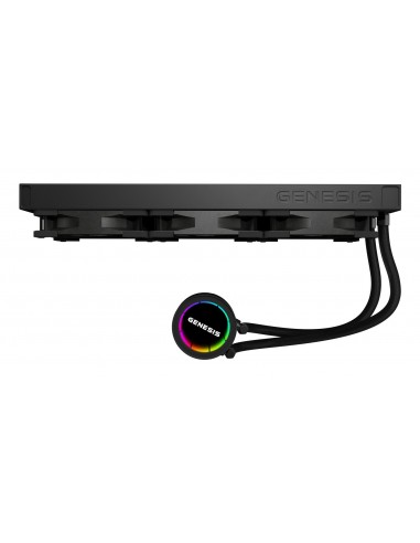 VENTILADOR GENESIS REFRIGERACION LIQUIDA HYDRIA 360 ARGB 120MM + PASTA TERMICA