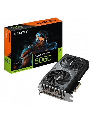 TARJETA GRAFICA GIGABYTE GAMING RTX 5060 WINDFORCE 8GB GDDR7