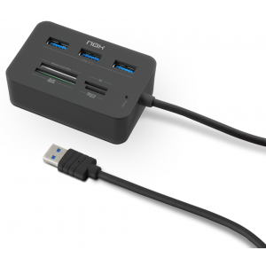 HUB USB NOX CON LECTOR...