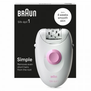DEPILADORA ELECTRICA BRAUN SILK-EPIL 1 SE1-000 CABLE 20 PINZAS