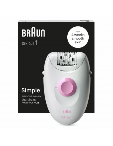 DEPILADORA ELECTRICA BRAUN SILK-EPIL 1 SE1-000 CABLE 20 PINZAS