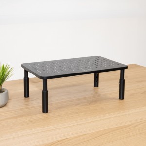 SOPORTE ELEVADOR PARA MONITORES NEGRO 2