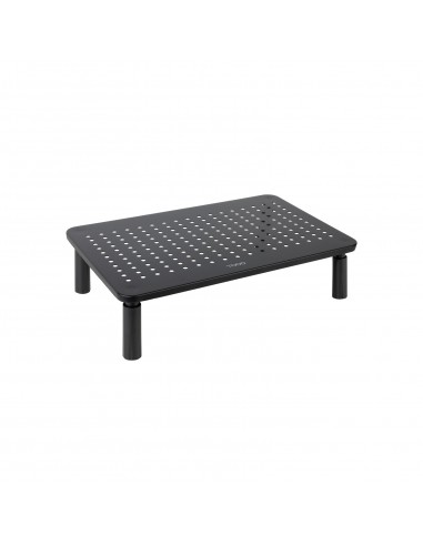 SOPORTE ELEVADOR PARA MONITORES NEGRO