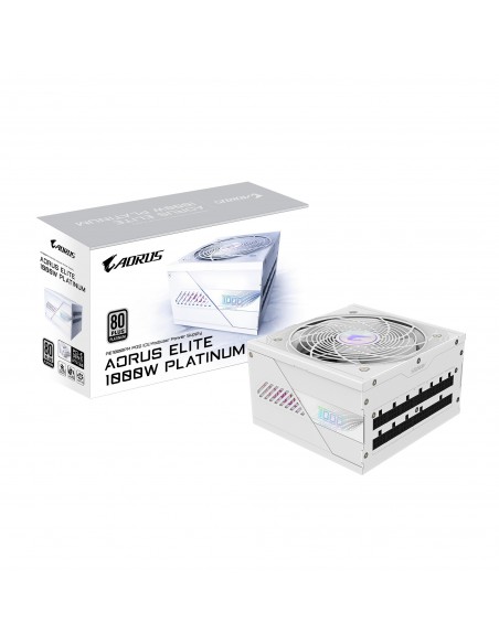 FUENTES DE ALIMENTACION GIGABYTE MODULAR AORUS ELITE P1000W ICE ATX BLANCO
