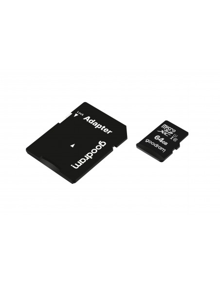 MICRO SD GOODRAM 64GB C10 UHS-I CON ADAPTADOR