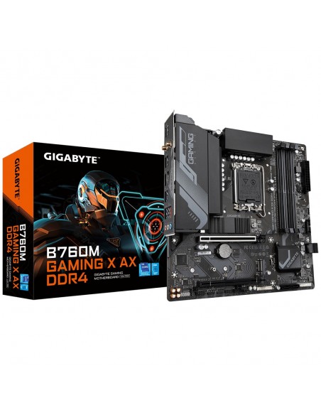 PLACA BASE GIGABYTE B760M G X AX 1700 MATX 4XDDR4