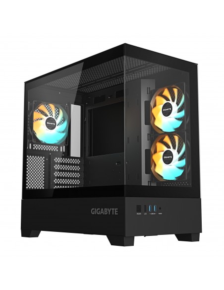 CAJA GIGABYTE M-ATX C201P 3XVENT 120MM NEGRO