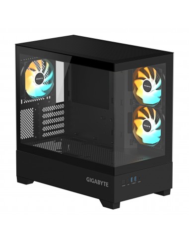 CAJA GIGABYTE M-ATX C201P 3XVENT 120MM NEGRO
