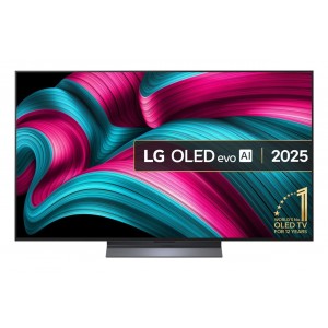 TV LG OLED EVO AI C5 OLED55C54LA 55" UHD 4K SMART TV NEGRO