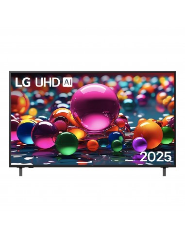 TV LG LED UHD AI UA75 55UA75006LA 55" UHD 4K SMART TV NEGRO