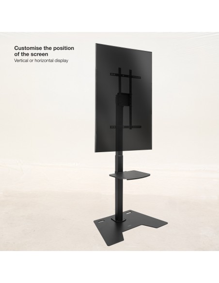 SOPORTE SUELO TOOQ "MINOS" 37-70" ROTACION 90Â°