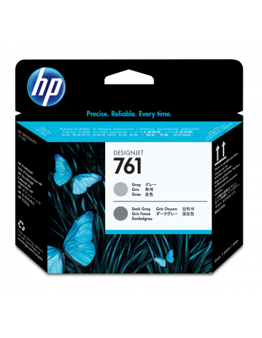 CABEZAL HP 761 GRIS Y GRIS OSCURO