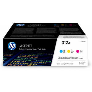 TONER HP 312A PACK 3 COLORES