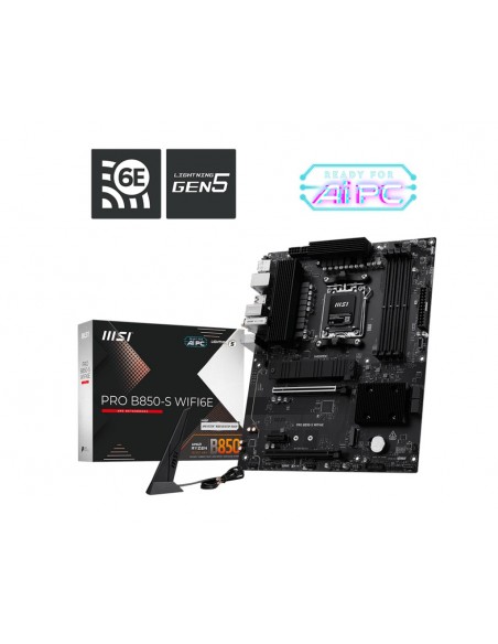 PLACA BASE MSI PRO B850-S WIFI6E