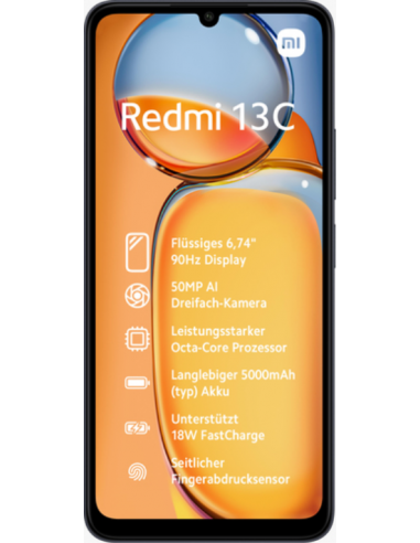 SMARTPHONE XIAOMI REDMI 13C NFC 6,74...