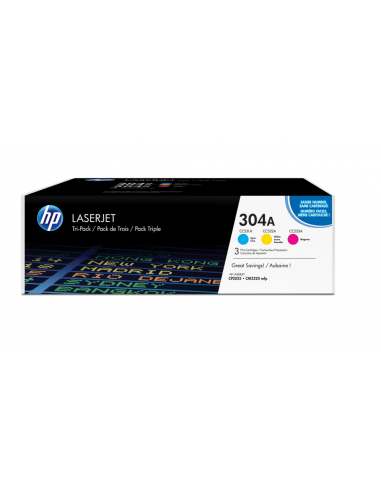 TONER HP 304A PACK 3