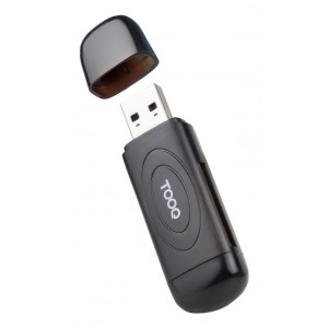 LECTOR TARJETAS TOOQ USB-A 3.0 SD TF NEGRO