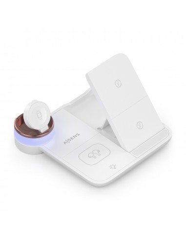 CARGADOR AISENS INALAMBRICO USB-C 4 EN 1 15W MOVIL APPLE WATCH AURICULARES