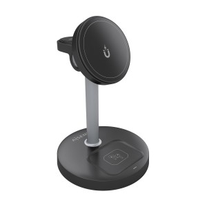 CARGADOR AISENS INALAMBRICO USB-C 4 EN 1 15W MOVIL APPLE WATCH AURICULARES 2