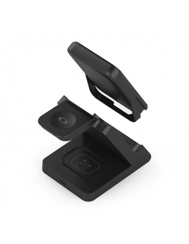 CARGADOR AISENS INALAMBRICO USB-C 4 EN 1 15W MOVIL APPLE WATCH AURICULARES