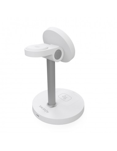 CARGADOR AISENS INALAMBRICO USB-C 3 EN 1 15W MOVIL APPLE WATCH AURICULARES