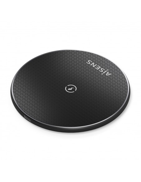 CARGADOR AISENS INALAMBRICO USB-C 15W PARA MOVIL NEGRO
