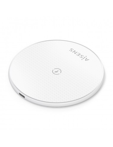 CARGADOR AISENS INALAMBRICO USB-C 15W PARA MOVIL BLANCO