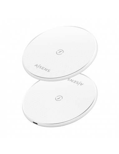 CARGADOR AISENS INALAMBRICO USB-C 15W PARA MOVIL BLANCO