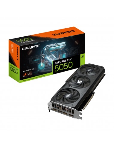 TARJETA GRAFICA GIGABYTE RTX 5050 GAMING 8GD OC