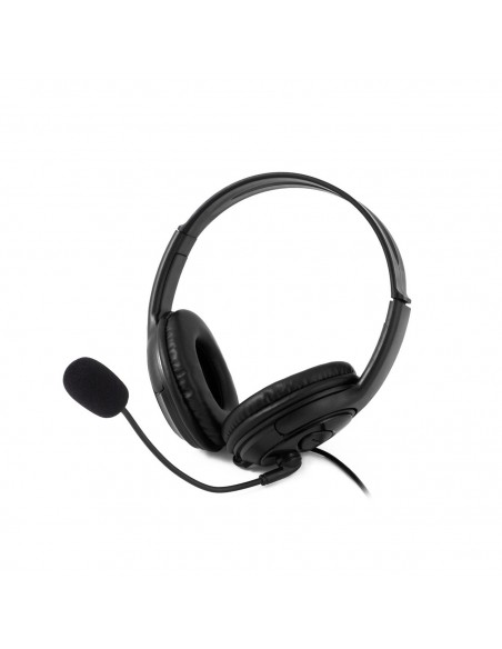 AURICULARES COOLBOX COOLCHAT U1 NEGRO MICROFONO ALAMBRICO USB