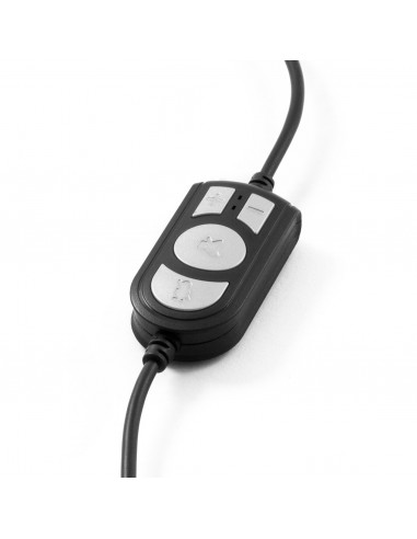 AURICULARES COOLBOX COOLCHAT U1 NEGRO MICROFONO ALAMBRICO USB