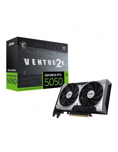 TARJETA GRAFICA MSI RTX 5050 8G VENTUS 2X OC