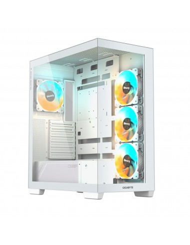 CAJA GIGABYTE C500 PANORAMIC STLEATH ATX 4 VENT 120MM BLANCA