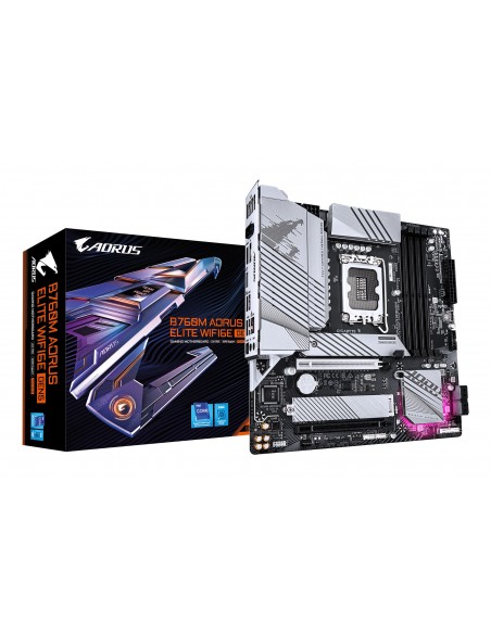 PLACA BASE GIGABYTE B760M A E  WF6E GEN5 1.0 DDR4 1700 MATX 4XDDR4
