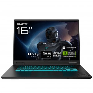 PORTATIL GIGABYTE A16 3VHK3PT864SD R7-260  RTX5060 16GB 1TB 16" WUXGA FreeDOS 2
